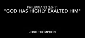 “God Has Highly Exalted Him”